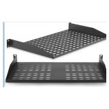 NEW $45 (19') 2 Pack Server Rack Shelf