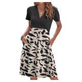 NEW $35 (XL) WNEEDU Women Summer Dress