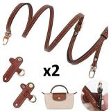 SEALED $34 2PK Leather Mini Bag Strap Kit