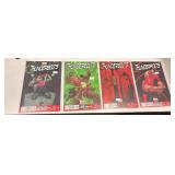 4 Pack Marvel Comics Thunderbolts