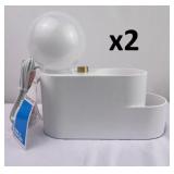 NEW $40 2PK LED Touch Organizer Lamps