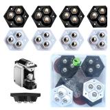 NEW 8PK Self Adhesive Furniture Slider Casters