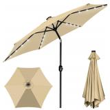 $100 USED FRUITEAM Solar LED patio Ourdoor market