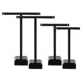 NEW 4PK Earring Display Stands Organizers Acrylic