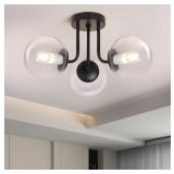 NEW $152 3-Lights Semi Flush Mount Ceiling Light
