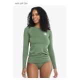 $62 NEW (S) Body Glove Womens Sleek Long Sleeve Ra