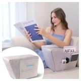 SEALED $56 Foam Sit Up Wedge Pillow w/Pockets