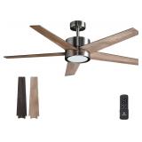 NEW $141 52' Ceiling Fan w/Light & Remote