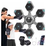NEW $107 BT Boxing Machine Wall-Mounted w/Gloves