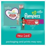 $55 SEALED Pampers Cruisers 360 Pull-On Baby Diape