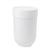 $40 NEW Umbra 1.6 gal White Polypropylene Trash Ca