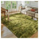 NEW $210 Fluffy Shag Area Rug (8FT x 10FT)