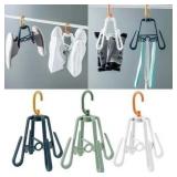 NEW 3PK 360 Degree Rotating Shoe Hangers