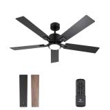 NEW $245 (52') Ceiling Fan with Light Remote