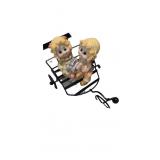 NEW Children on Carriage Figurine