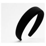 NEW Padded Velvet Headband (Black)