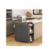 NEW $180 Kitchen Island with Power Outlet