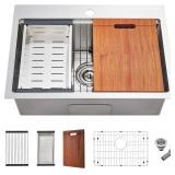 NEW $325 (25 x 18') MENATT Kitchen Sink