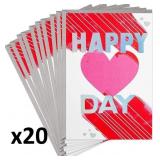 SEALED 20PK Hallmark Valentines Day Cards