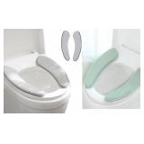 SEALED 2PK Toilet Seat Cushion Cover Sticks