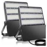 NEW $340 2PK LED Stadium Flood Lights 2400W
