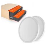 $50 NEW Taloya 2 Pack 12 Inch LED Flush Mount Ceil