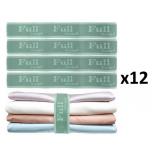 NEW 12PK Full/Queen Bed Sheet Organizers- Yellow