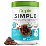 Orgain Simple Organic Plant Protein Powder, 567g