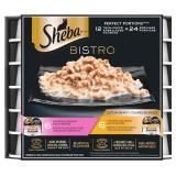 12pk SHEBA Bistro Variety Cat Food Wet Adult 75g