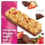 Simply Protein Strawberry Chocolate Dipped Bar 5ct
