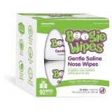 Boogie Wipes Saline Nose Wipes Unscented, 90ct