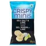 2x Quaker Sea Salt and Lime Crispy Minis 100g