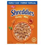 Post Honey Shreddies Cereal, Family Size 635g
