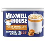 2x Maxwell House Vanilla Caramel Latte 8.7oz
