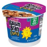4x Kellogg's Cereal Cup, Raisin Bran Crunch, 2.8oz