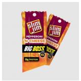 10x Slim Jim, Big Boss, Pepperoni & Cheese 3oz