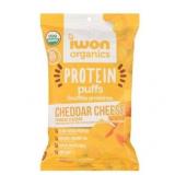 2x  IWON Cheddar Cheese Protein Puffs 142 g