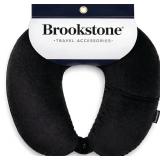 $42 Brookstone Microbead Neck Pillow Black