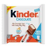 4x Kinder Chocolate 4 Large Bars 3oz