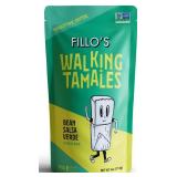 3x FILLO'S Walking Tamales Bean Salsa Verde - 4oz