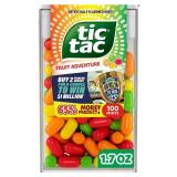 12x Tic Tac Single Fruit Adventure 100ct/1.7oz