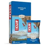 CLIF BAR - Energy Bar - Chocolate Chip 2.4oz 12ct