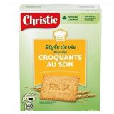 4x Christie Peek Freans Lifestyle Bran Crunch