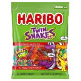 4x Haribo Twin Snakes Peg Bag