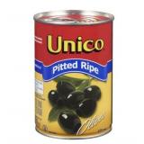 5x Unico Pitted Ripe Olives 375 mL