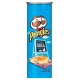 3x Pringles Salt & Vinegar Chips 5.5 oz. Cans