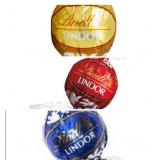 20pk  Lindt Balls, Dark, White, Milk Chocolate