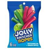 3x JOLLY Ropes Watermelon and Green Apple 6 oz