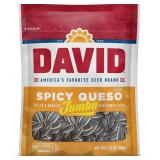 2x David Seeds Jumbo Sunflower Spicy Queso 150ml