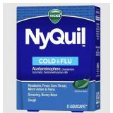 2x Vicks NyQuil Nighttime Relief Flu, Colds Coughs